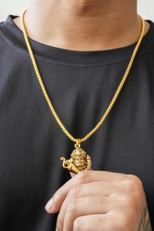 Khatu Shyamji Pendant with Chain